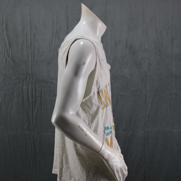 Michigan Wolverines Tank Top - Puffer Graphic with School Crest - Mens Small - Picture 7 of 8